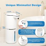 نازل مایع دستشویی اتوماتیک سنسوردار Maxtachi - Image 4