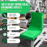 حوله ورزشی میکروفایبر DUNSOO با جیب زیپ‌دار - Image 2