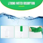 حوله ورزشی میکروفایبر DUNSOO با جیب زیپ‌دار - Image 5