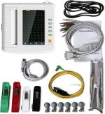 دستگاه نوار قلب حرفه‌ای دیجیتال - ۱۲ لید قابل حمل برند GEJLELDS - Image 2