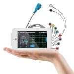 دستگاه هولتر قلب حرفه‌ای ۱۲ کاناله CheckMe ECG500