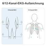 دستگاه هولتر قلب حرفه‌ای ۱۲ کاناله CheckMe ECG500 - Image 3