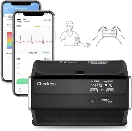 فشارسنج دیجیتال بازویی با قابلیت نوار قلب و اتصال هوشمند