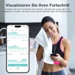 ترازو هوشمند Healthkeep – آنالیز کامل بدن با ۸ الکترود، اتصال بلوتوث و اپلیکیشن موبایل - Image 6