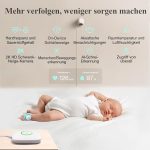 جوراب هوشمند نوزاد Sense-U با دوربین 2K  - Image 3