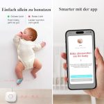 جوراب هوشمند نوزاد Sense-U با دوربین 2K  - Image 5